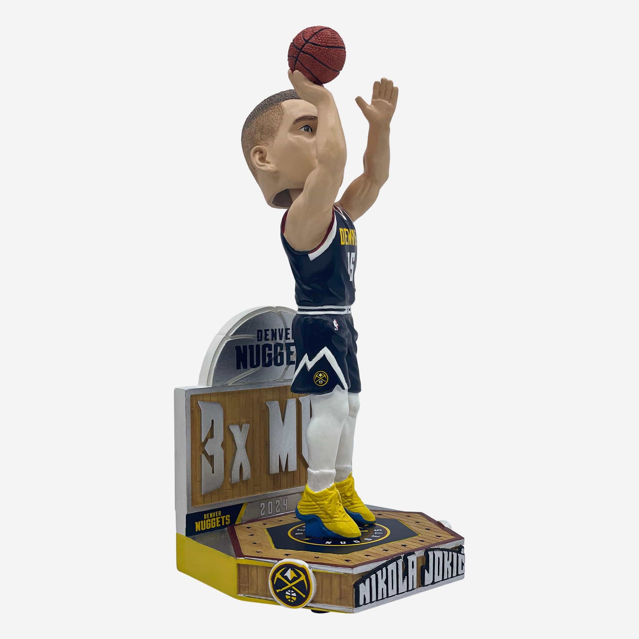 Nikola Jokic Denver Nuggets 2024 NBA 3X MVP Bobblehead FOCO