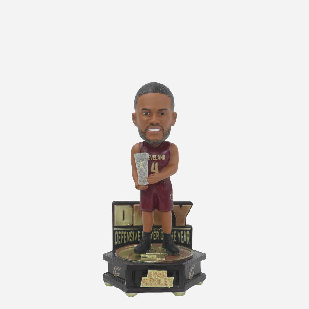 Evan Mobley Cleveland Cavaliers Defensive Player of the Year Mini Bobblehead FOCO - FOCO.com