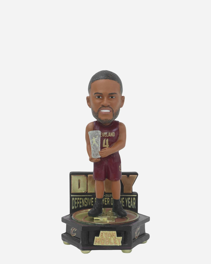 Evan Mobley Cleveland Cavaliers Defensive Player of the Year Mini Bobblehead FOCO - FOCO.com