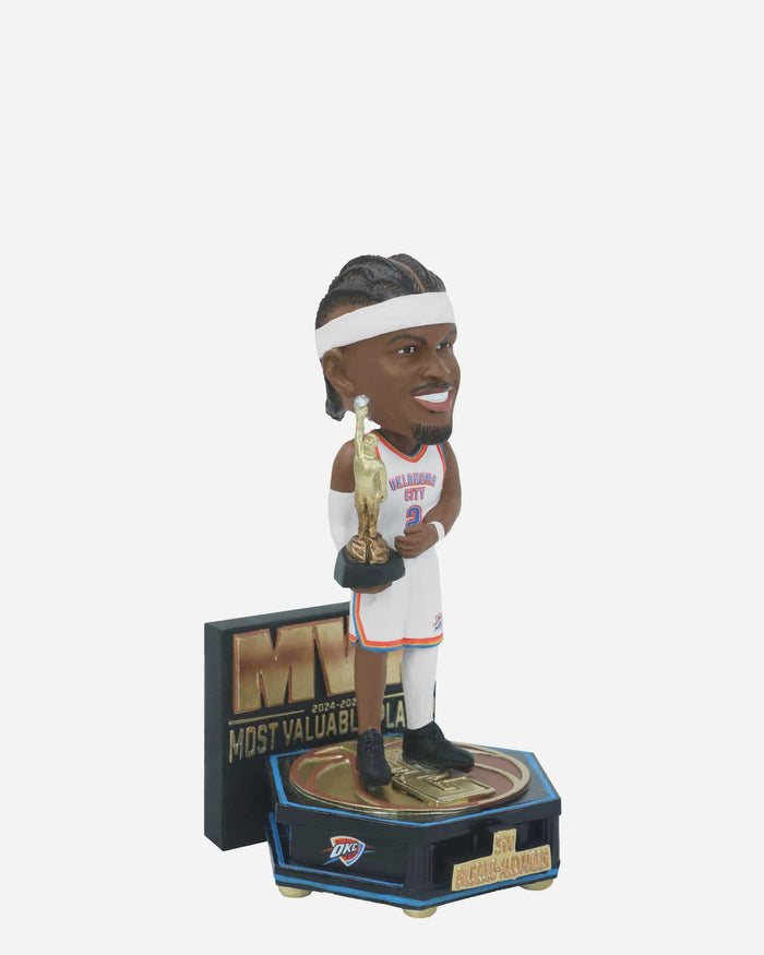 Shai Gilgeous-Alexander Oklahoma City Thunder 2025 MVP Mini Bobblehead FOCO - FOCO.com