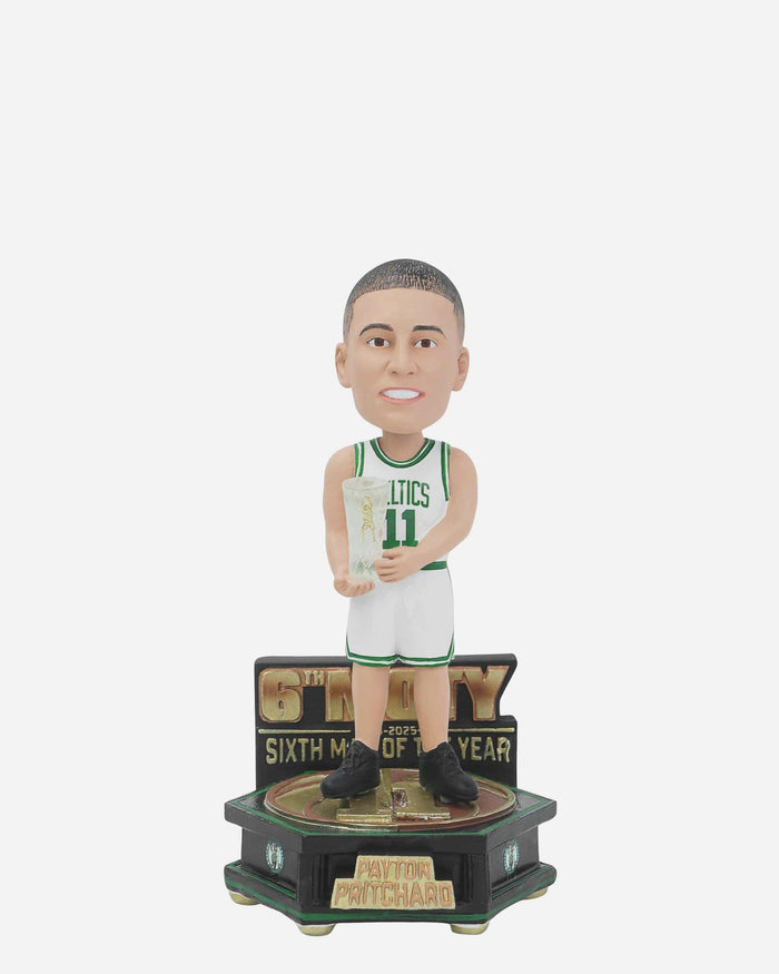 Payton Pritchard Boston Celtics Sixth Man of the Year Mini Bobblehead FOCO - FOCO.com