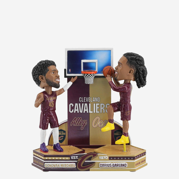 Donovan Mitchell & Darius Garland Cleveland Cavaliers Alley Oop