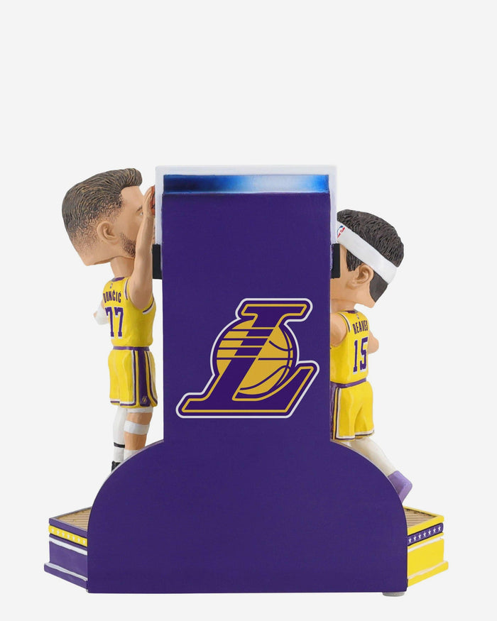 Luka Doncic & Austin Reeves Los Angeles Lakers Alley Oop Bobblehead FOCO - FOCO.com
