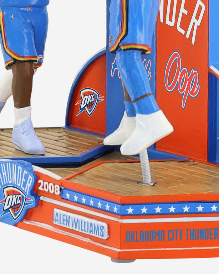 Shai Gilgeous-Alexander & Jalen Williams Oklahoma City Thunder Alley Oop Bobblehead FOCO - FOCO.com