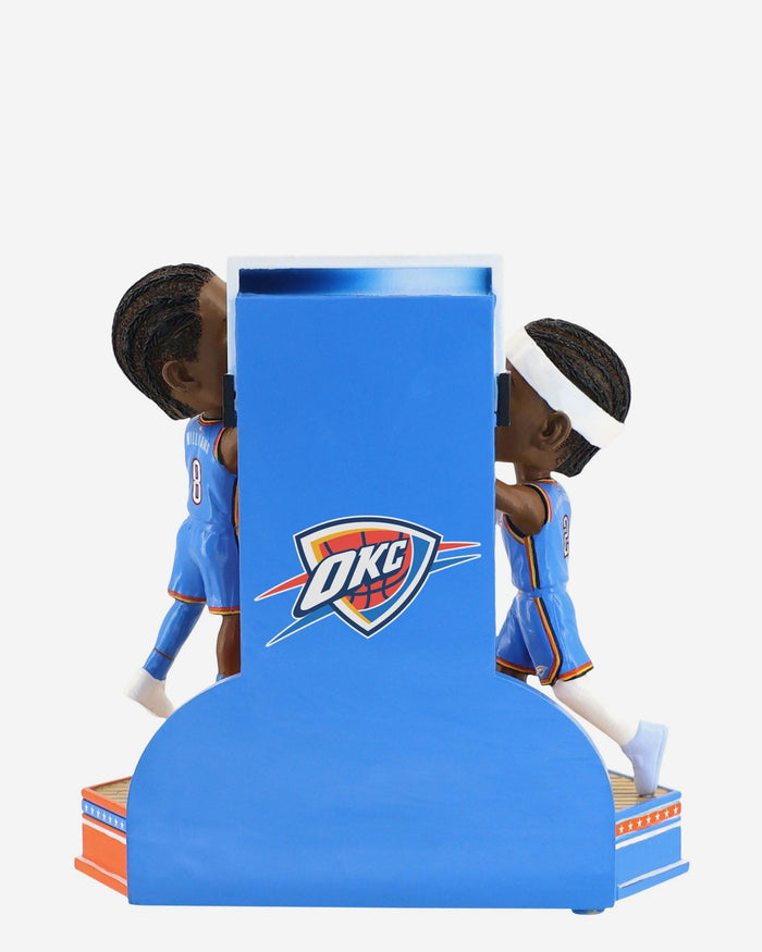 Shai Gilgeous-Alexander & Jalen Williams Oklahoma City Thunder Alley Oop Bobblehead FOCO - FOCO.com