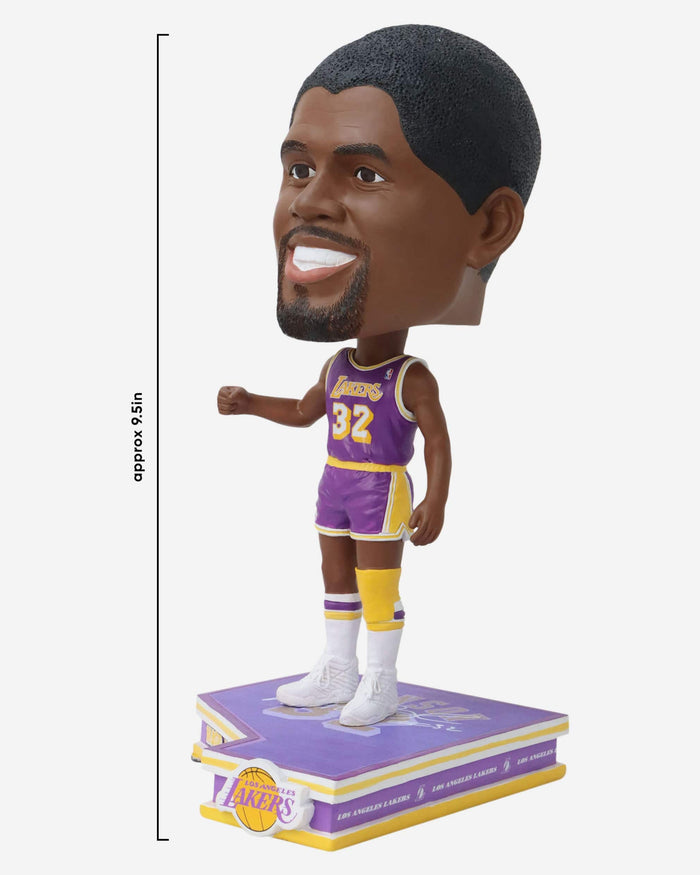 Magic Johnson Los Angeles Lakers Legendary Rivalry Bighead Bobblehead FOCO - FOCO.com