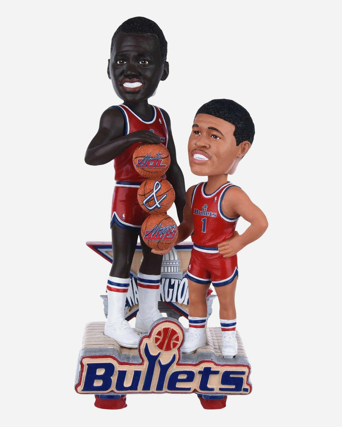 Manute Bol & Muggsy Bogues Washington Bullets Bobblemate Dual Bobblehead FOCO - FOCO.com