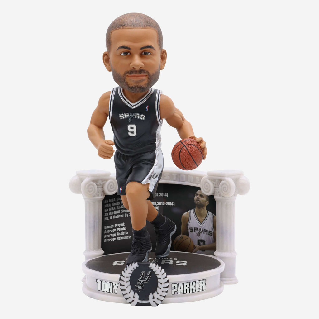 Tony Parker San Antonio Spurs Career Retrospective Bobblehead FOCO - FOCO.com