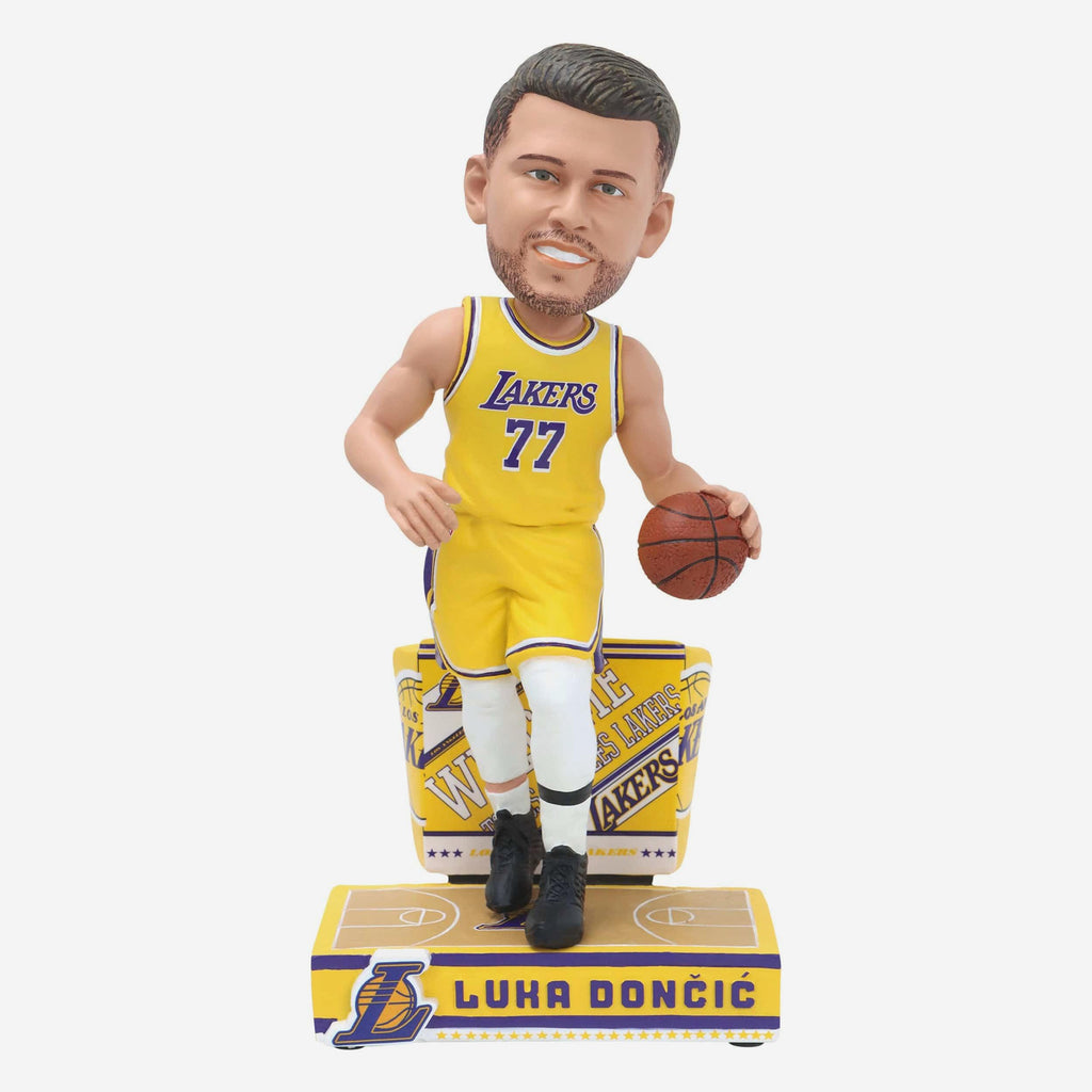 Luka Doncic Los Angeles Lakers Next Stop Bobblehead FOCO - FOCO.com