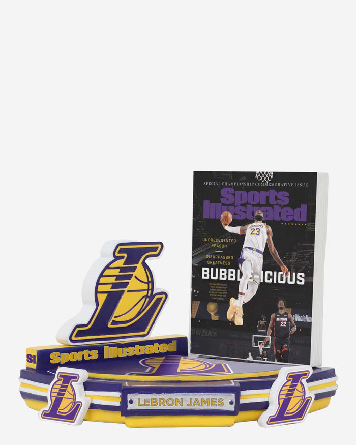 LeBron James Los Angeles Lakers Bubble-icious Sports Illustrated Cover Bobblehead FOCO - FOCO.com