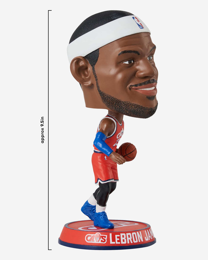 LeBron James Cleveland Cavaliers Retro Jersey Variant Bighead Bobblehead FOCO - FOCO.com