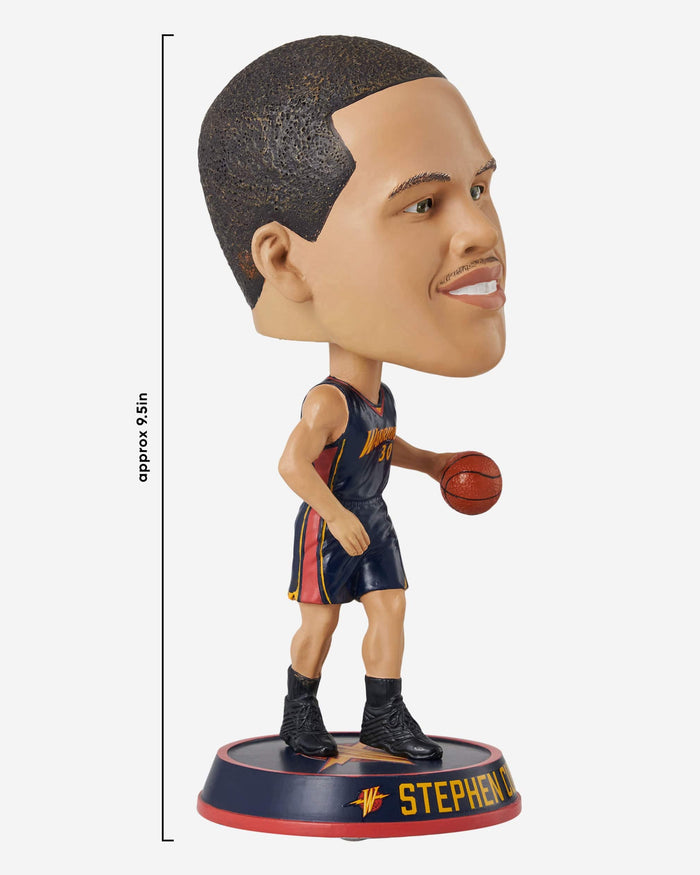 Steph Curry Golden State Warriors Retro Jersey Variant Bighead Bobblehead FOCO - FOCO.com