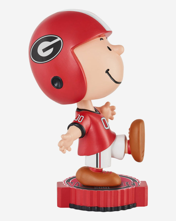 Georgia Bulldogs Charlie Brown Peanuts Bighead Bobblehead FOCO - FOCO.com