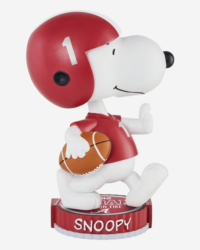 Alabama Crimson Tide Snoopy Peanuts Bighead Bobblehead FOCO - FOCO.com