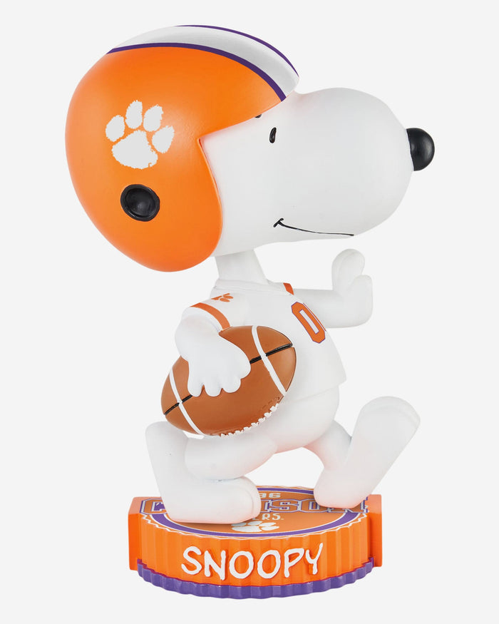 Clemson Tigers Snoopy Peanuts Bighead Bobblehead FOCO - FOCO.com