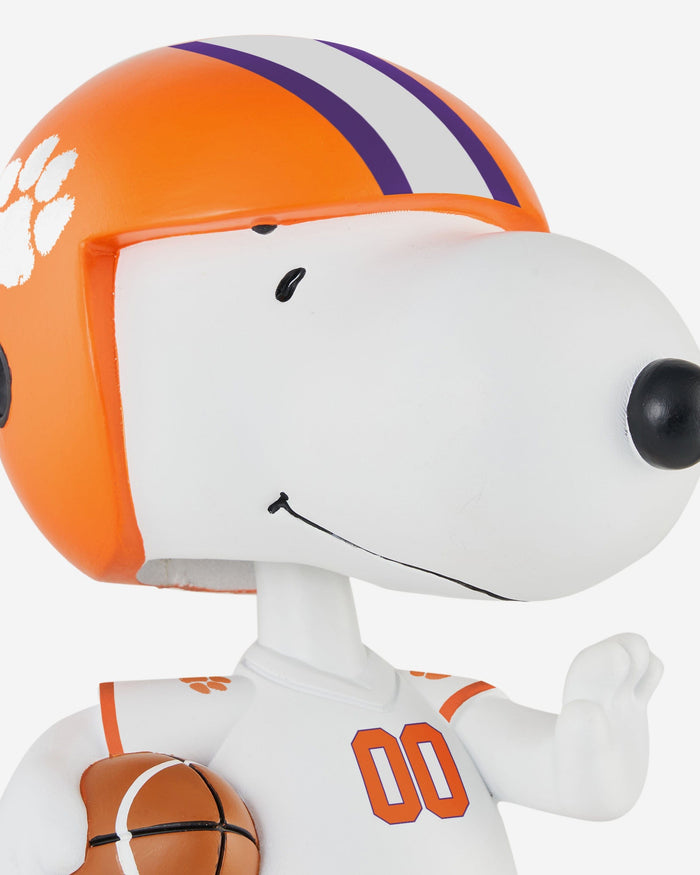 Clemson Tigers Snoopy Peanuts Bighead Bobblehead FOCO - FOCO.com