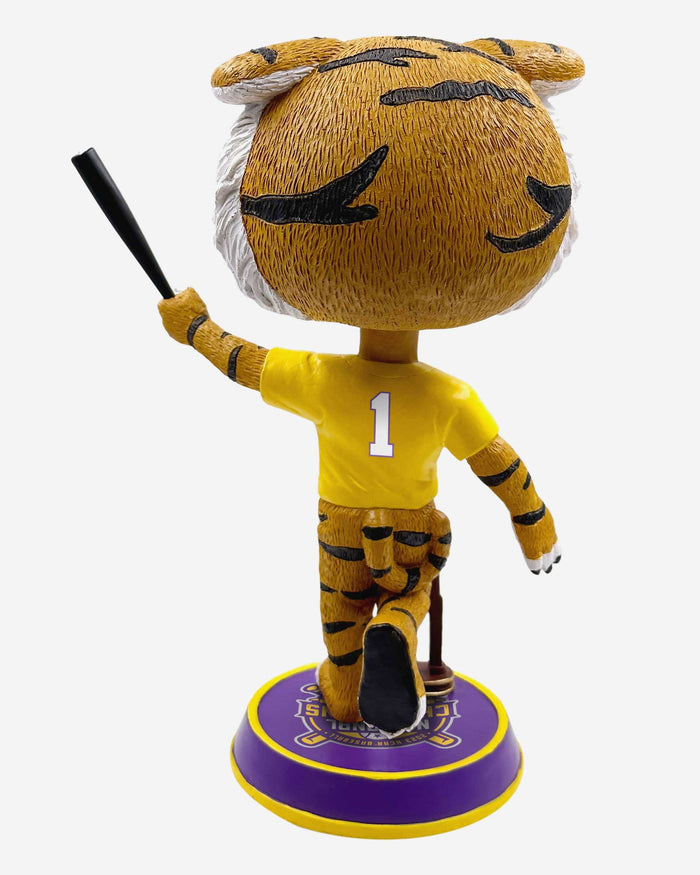 Mike the Tiger LSU Tigers 2023 Mens College World Series Champions Bighead Bobblehead FOCO - FOCO.com
