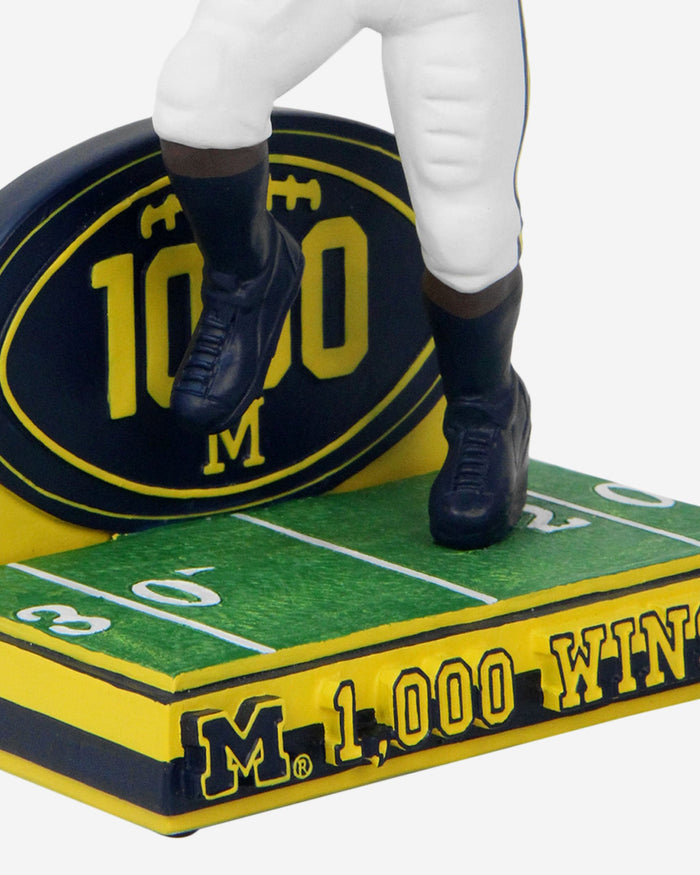 Michigan Wolverines 1,000 Wins Bobblehead FOCO - FOCO.com