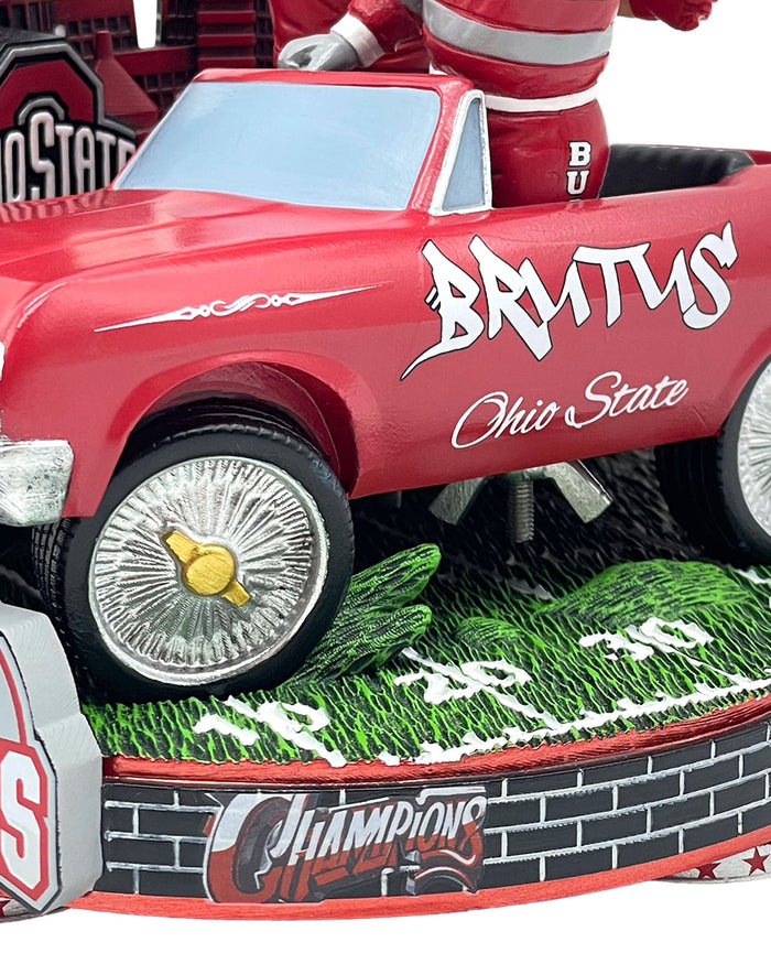 Brutus Buckeye Ohio State Buckeyes 2024 Football National Champions Mini Bobblehead Scene FOCO - FOCO.com
