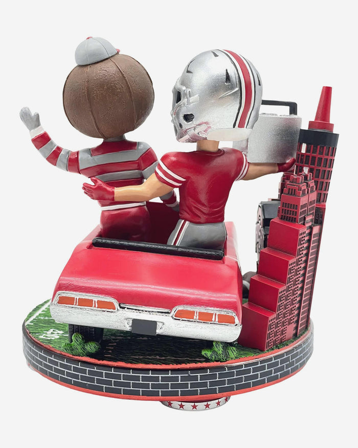 Brutus Buckeye Ohio State Buckeyes 2024 Football National Champions Mini Bobblehead Scene FOCO - FOCO.com