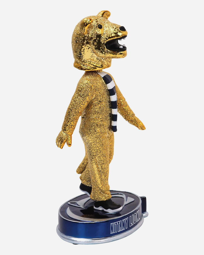 Nittany Lion Penn State Nittany Lions Electroplated Edition Mascot Bobblehead FOCO - FOCO.com