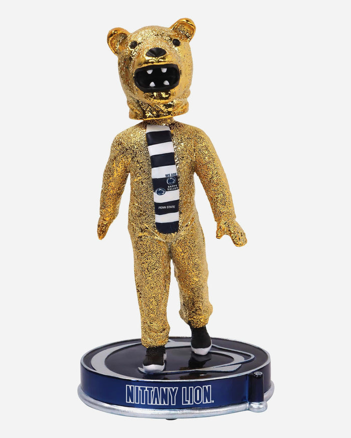 Nittany Lion Penn State Nittany Lions Electroplated Edition Mascot Bobblehead FOCO - FOCO.com