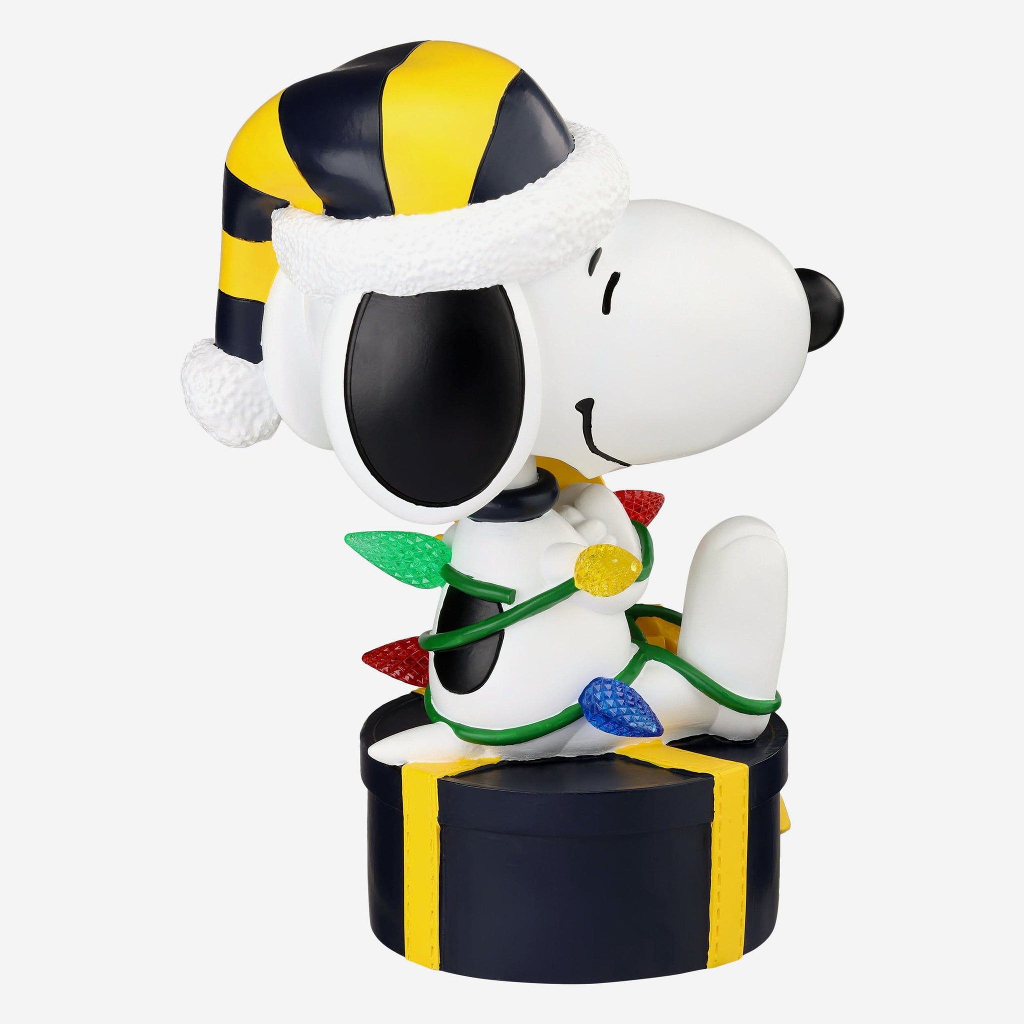 Michigan Wolverines Snoopy & Woodstock Peanuts Christmas Light Up