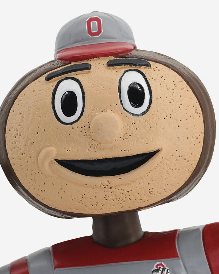 Brutus Buckeye Ohio State Buckeyes Magnetized Magnetized Bobble Dubblz Mascot Bobblehead FOCO - FOCO.com