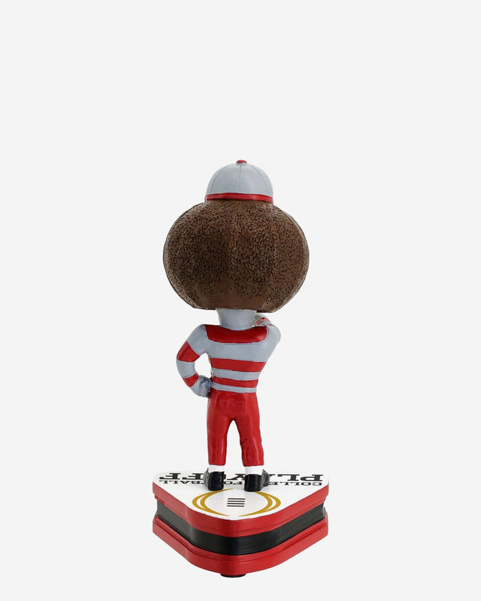 Brutus Buckeye Ohio State Buckeyes 2025 College Football Playoff Mascot Mini Bighead Bobblehead FOCO - FOCO.com