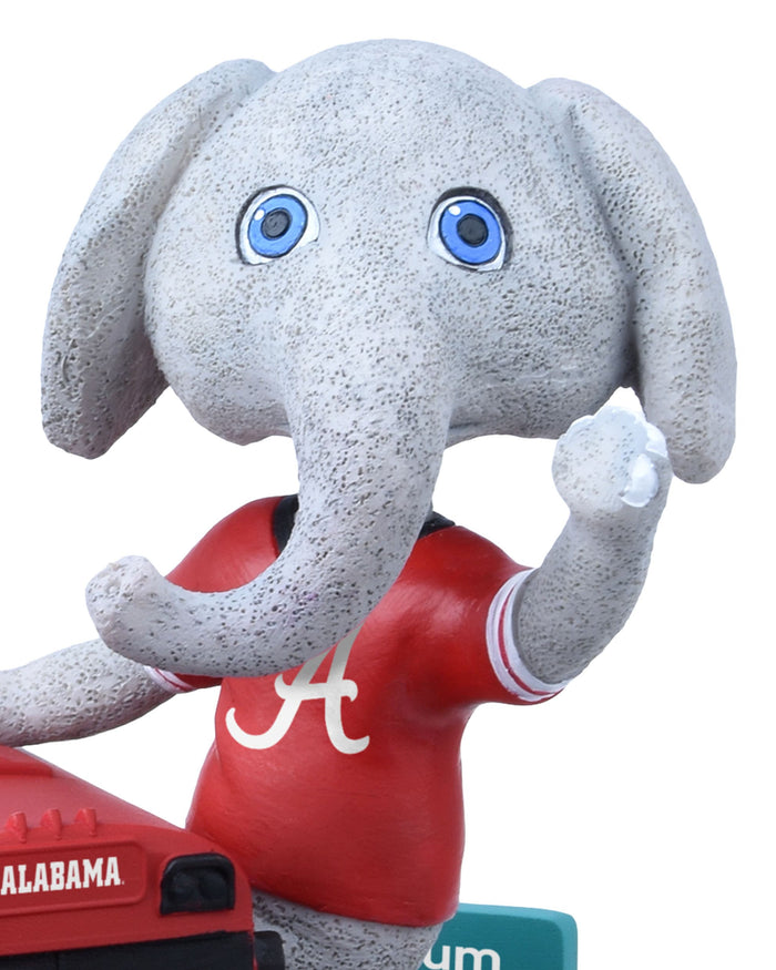 Big Al Alabama Crimson Tide Back to Football Bus Mascot Mini Bobblehead