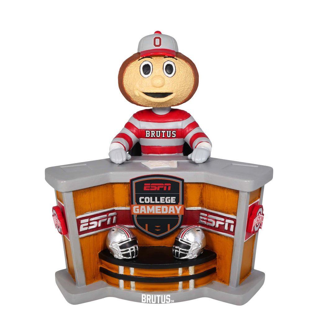 Brutus Buckeye Ohio State Buckeyes ESPN College GameDay Mascot Bobblehead FOCO - FOCO.com