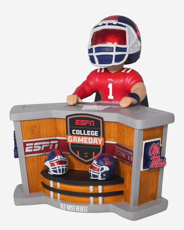 Ole Miss Rebels ESPN College Game Day Bobblehead FOCO - FOCO.com