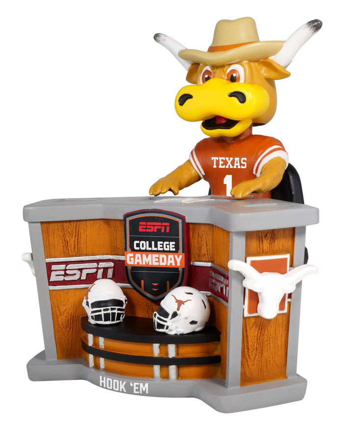 Hook 'Em Texas Longhorns ESPN College GameDay Mascot Bobblehead