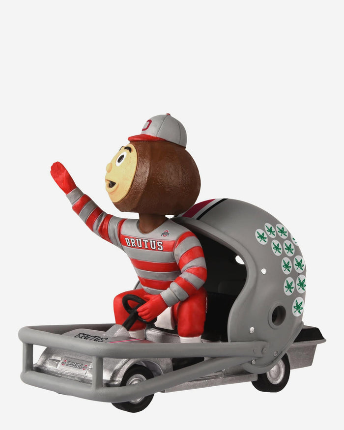 Brutus Buckeye Ohio State Buckeyes Helmet Cart Mascot Bobblehead FOCO - FOCO.com