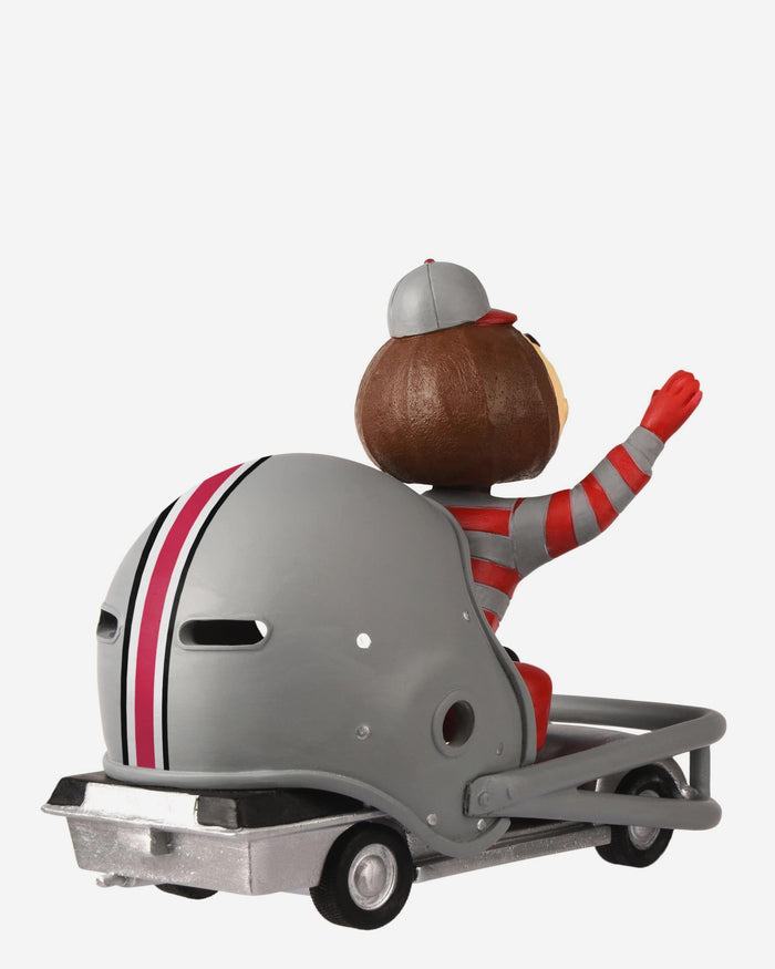 Brutus Buckeye Ohio State Buckeyes Helmet Cart Mascot Bobblehead FOCO - FOCO.com