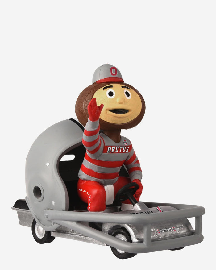 Brutus Buckeye Ohio State Buckeyes Helmet Cart Mascot Bobblehead FOCO - FOCO.com