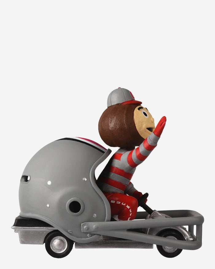 Brutus Buckeye Ohio State Buckeyes Helmet Cart Mascot Bobblehead FOCO - FOCO.com