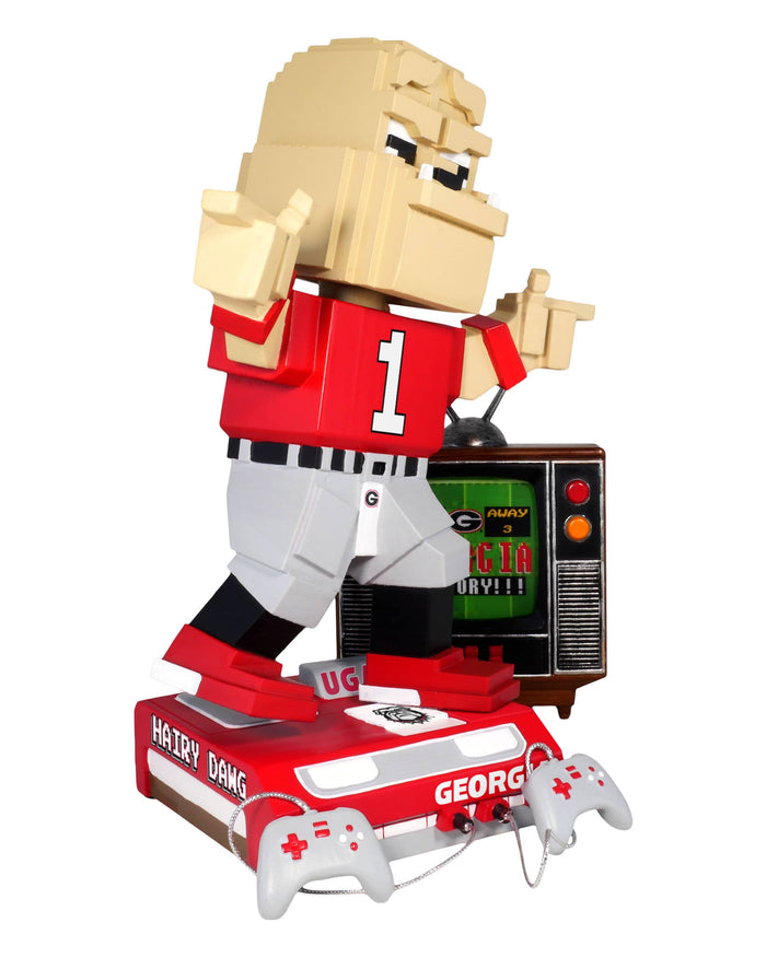 Hairy Dawg Georgia Bulldogs Retro 8 Bit Mascot Bobblehead FOCO - FOCO.com