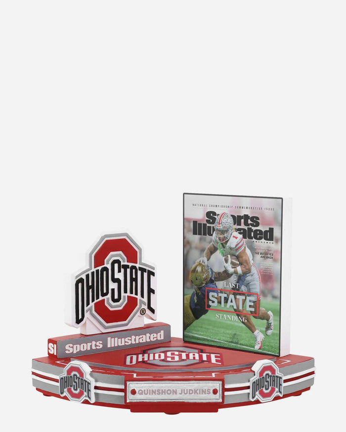 Quinshon Judkins Ohio State Buckeyes Last State Standing Sports Illustrated Cover Bobblehead FOCO - FOCO.com