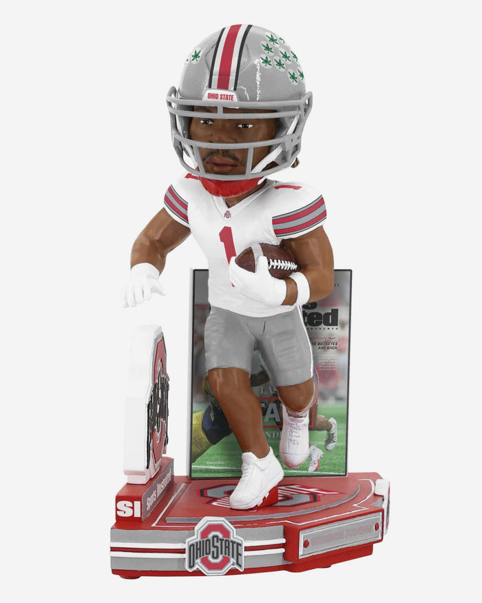 Quinshon Judkins Ohio State Buckeyes Last State Standing Sports Illustrated Cover Bobblehead FOCO - FOCO.com