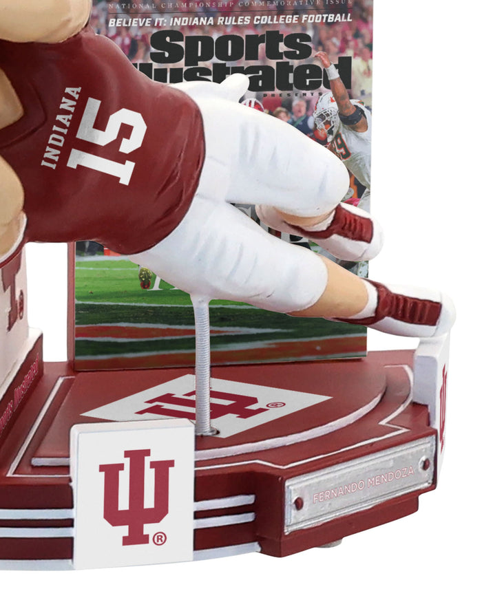 Fernando Mendoza Indiana Hoosiers Rules College Football Sports Illustrated Cover Bobblehead FOCO - FOCO.com