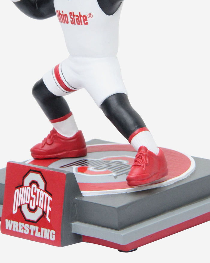 Brutus Buckeye Ohio State Buckeyes Wrestling Mascot Bobblehead FOCO - FOCO.com