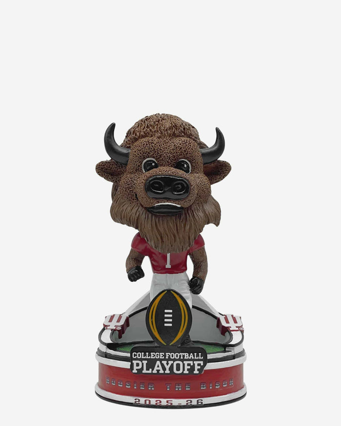 Indiana Hoosiers 2025 College Football Playoff Mascot Mini Bighead Bobblehead FOCO - FOCO.com