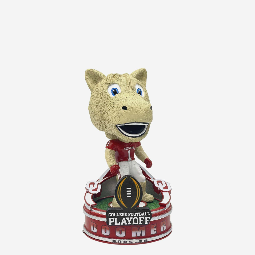 Boomer Oklahoma Sooners 2025 College Football Playoff Mascot Mini Bighead Bobblehead FOCO - FOCO.com