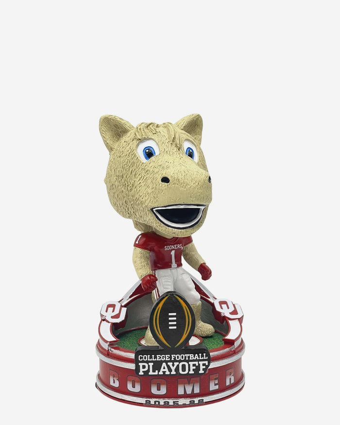 Boomer Oklahoma Sooners 2025 College Football Playoff Mascot Mini Bighead Bobblehead FOCO - FOCO.com