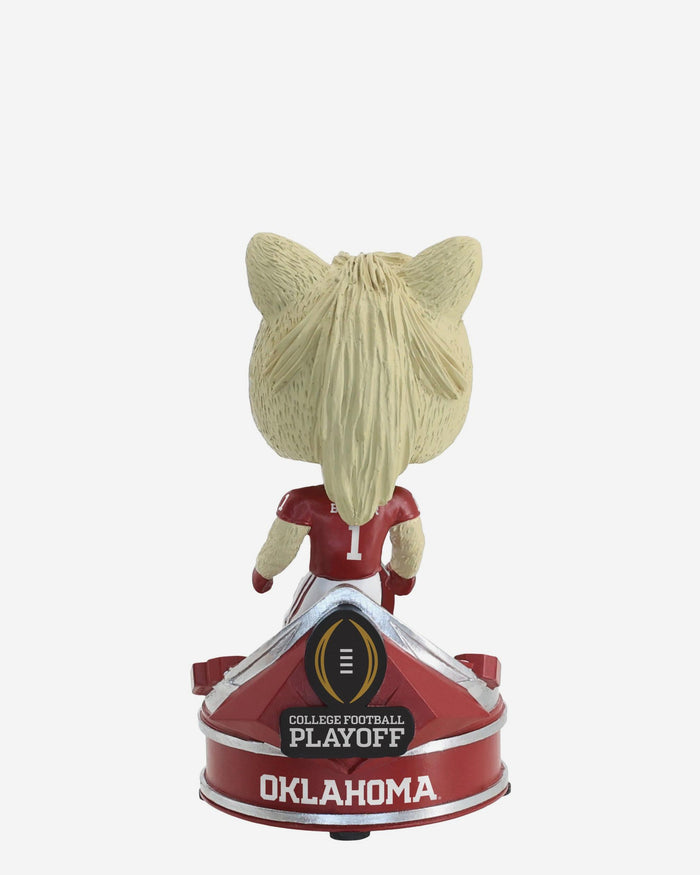 Boomer Oklahoma Sooners 2025 College Football Playoff Mascot Mini Bighead Bobblehead FOCO - FOCO.com