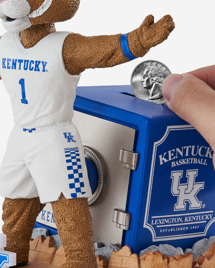 Scratch Kentucky Wildcats Mascot Bank Bobblehead FOCO - FOCO.com