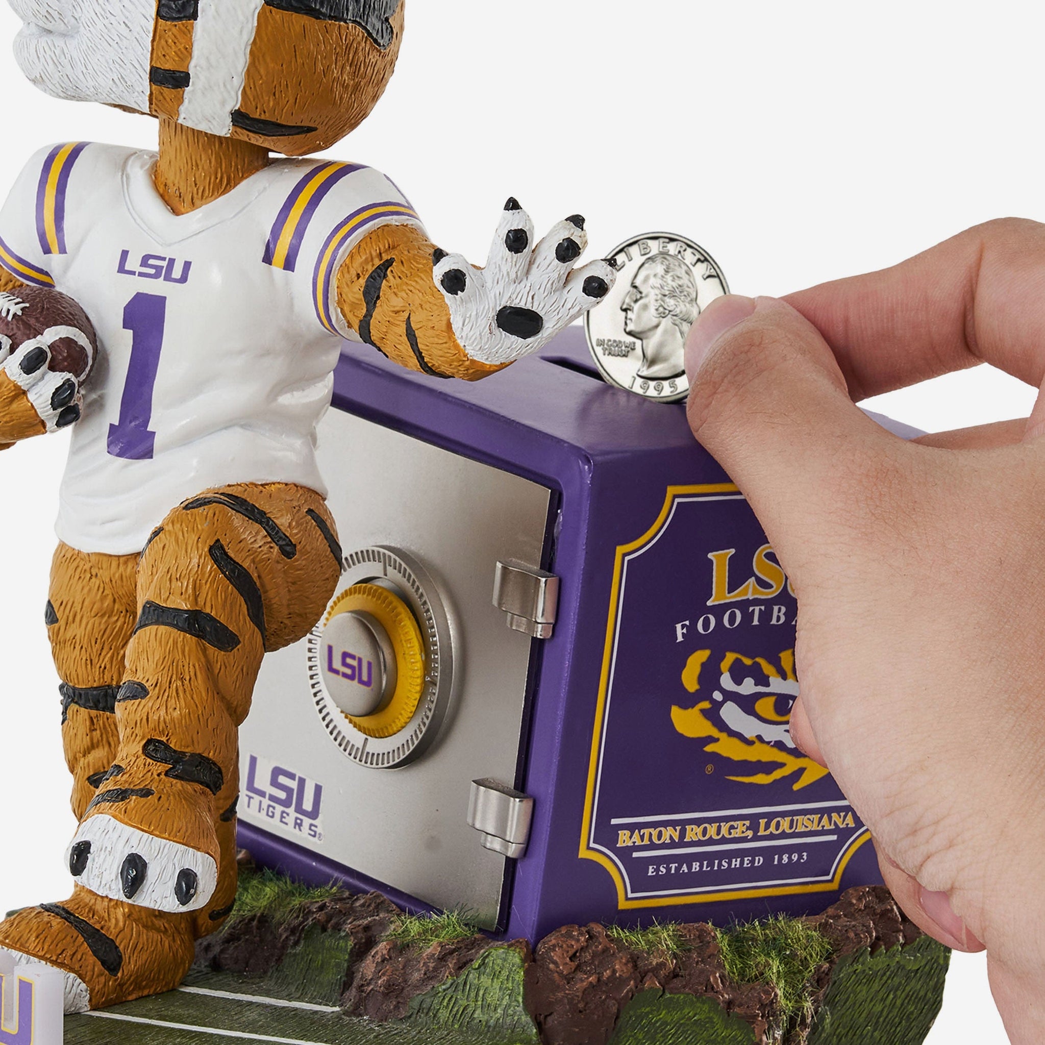 Officially Licensed NCAA Louisiana State Tigers Mini Organizer Wallet