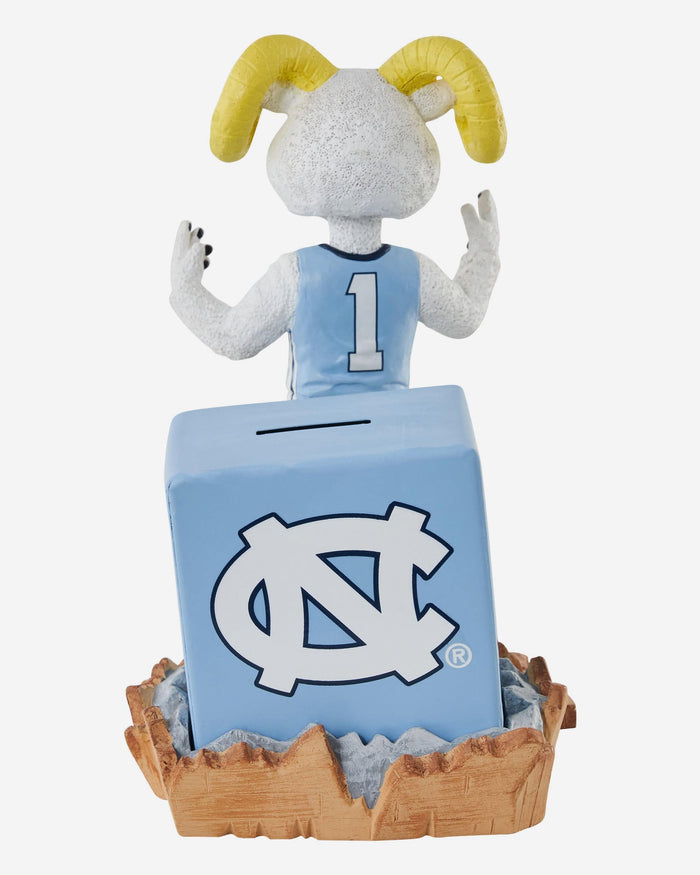 Rameses North Carolina Tar Heels Mascot Bank Bobblehead FOCO - FOCO.com