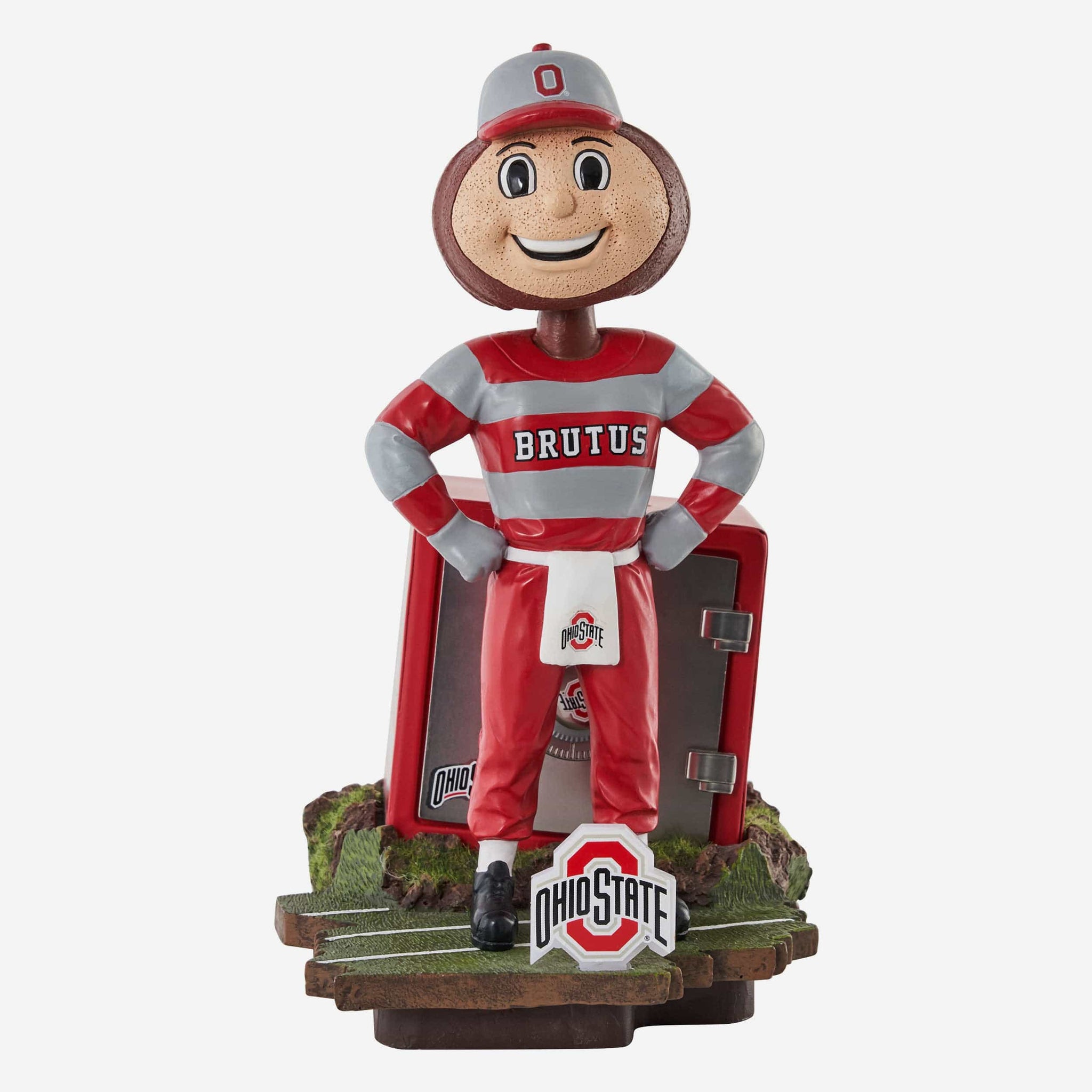 【BOBBLE HEAD】BUCKEYES BRUTUS Brutus Buckeye Ohio State Buckeyes Mascot Mini Bighead